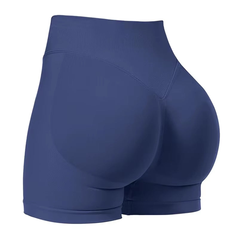 TRY to BN Shorts Impact Sports Yoga Women Ribbed Fitness Gym Seamless Leggings Tights Running Workout Scrunch Booty for Shorts